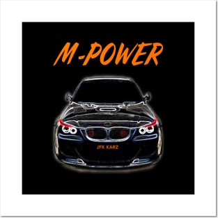BMW 5 Series E60 E61 M Power Posters and Art